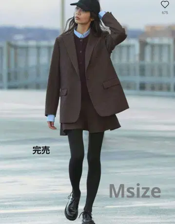 이번 시즌 완판 유니클로 C 트위드 테일러드 자켓