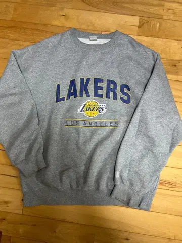 LAKERS 그레이 맨투맨 M 사이즈