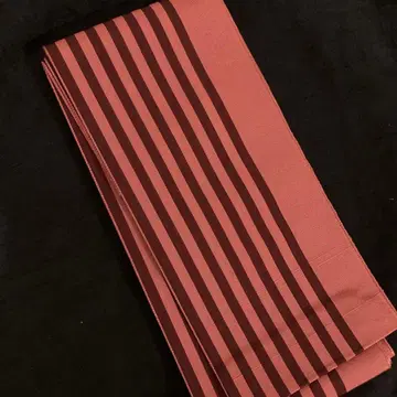 니시진 스트라이프 리버서블 반폭 오비