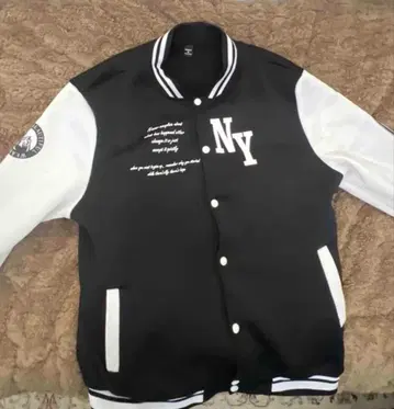 NY 바시티 자켓