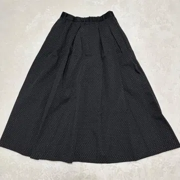 이에나 DOT 자카드 턱 스커트 38