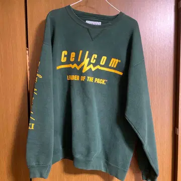 Cellcom 다크 그린 맨투맨