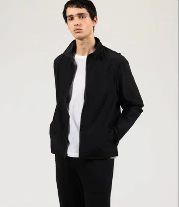 제임스 퍼스 코튼 나일론 블루종 MMCN2097 블랙