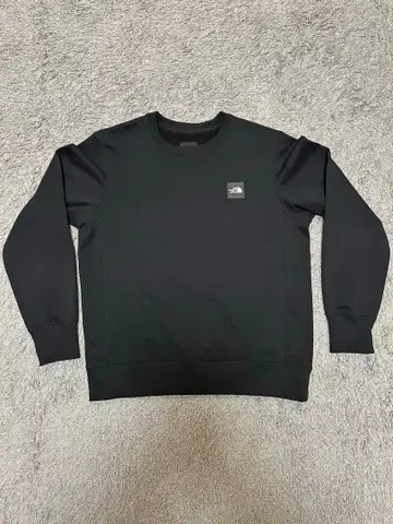 THE NORTH FACE 블랙 맨투맨 S