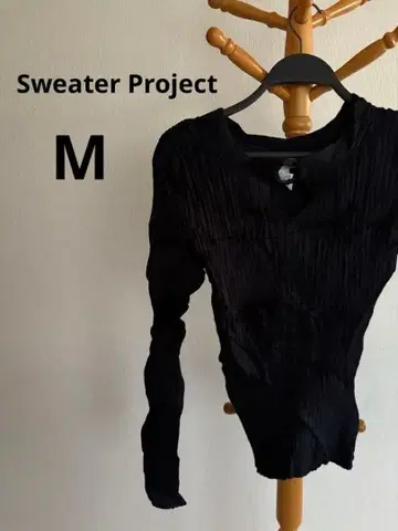 스웨터 프로젝트 블랙 니트 [ M ] 가격 인하 ok