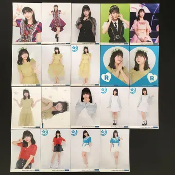 6833 모닝구 무스메. 키타가와 리오 브로마이드 19장 세트