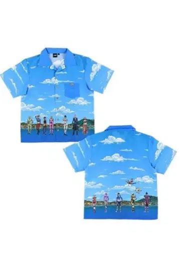 L 사이즈만 죠죠의 기묘한 모험 황금의 바람 golden wind 셔츠