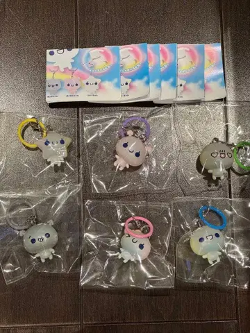 푸쿠푸쿠 아와와짱 콜롱토 클리어 메지루시 참 컴프 세트