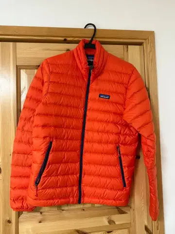 patagonia 다운 자켓 S 오렌지