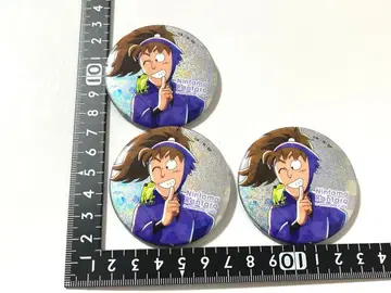 닌타마 란타로 애니카페 장마철 홀로그램 캔뱃지 하치야 사부로