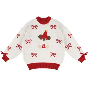 스웨터 여성용 원사이즈 디즈니 크리스마스 릴린린 2025