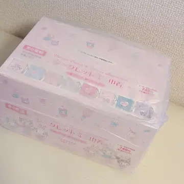 새상품 컴플리트 박스 산리오 메조 피아노 콜라보 시크릿 미니 복조리