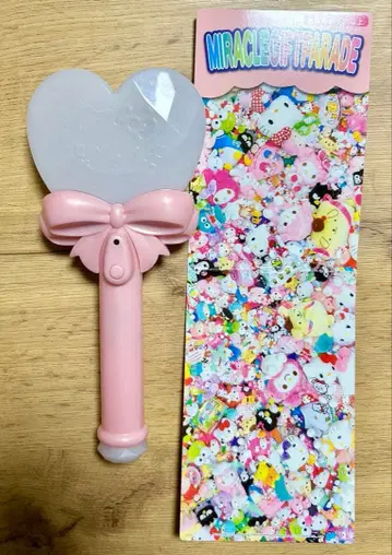 [ 새상품급 1회 사용 ] 산리오 퓨로랜드 미라클 하트 라이트