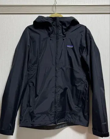 patagonia H2No 블랙 나일론 자켓