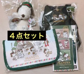 우체국 스누피 마스코트 키링 미니백 멀티 케이스 볼펜