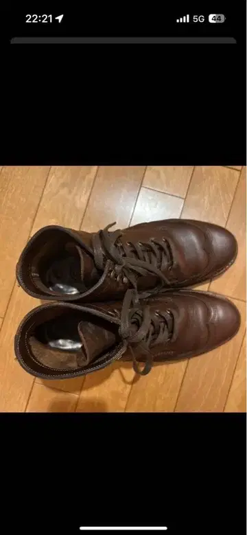 울버린 1000마일 부츠 브라운 9D