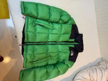 THE NORTH FACE 다운 자켓 S 그린/블랙