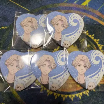 도쿄 리벤저스 동리베 이누이 세이슈 핸즈 하트 캔뱃지