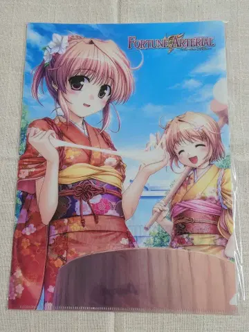 포춘 아테리얼 A4 클리어 파일