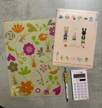 르 슈크르 le Sucre 클리어 파일 계산기 샤프 토끼