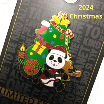 하드록 카페 우에노점 팬더 핑 배지