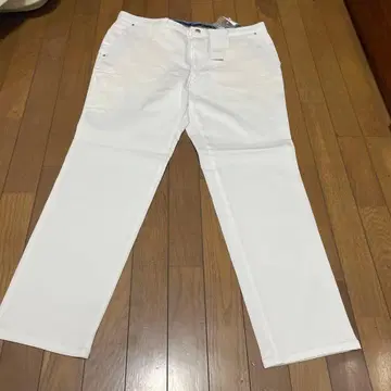 화이트 4L 골프 팬츠 남성용