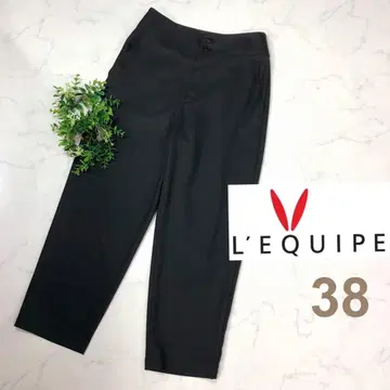 레킵 요시에 이나바의 넉넉한 팬츠 38 블랙