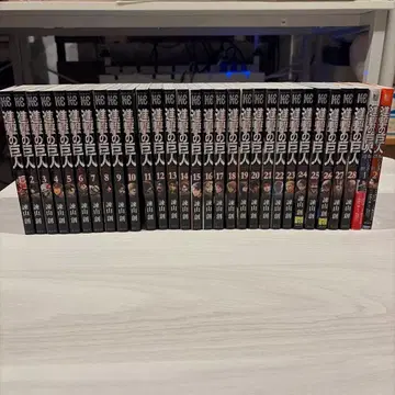 즉시 결제 가능 진격의 거인 1-28권 세트 리바이 스핀오프 코믹스 포함