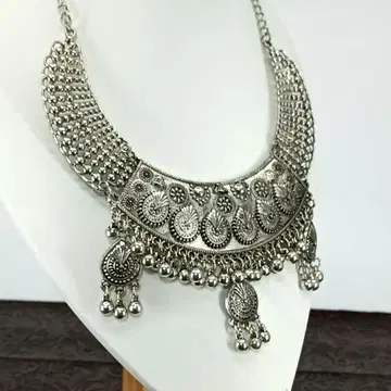 빈티지 실버 앤티크 레트로 장식 목걸이