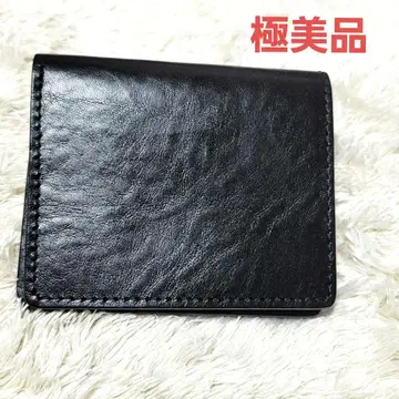 컨디션 최상 베넷 윈치 명함지갑 카드 케이스 지갑 접이식 지갑 블랙