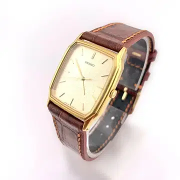 7-3572 SEIKO 5 P31-5180 아날로그 손목시계 골드