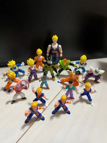 귀중 레트로품 드래곤볼 액션 피규어 세트