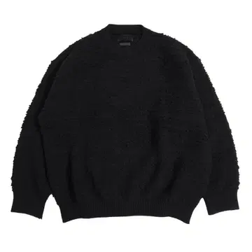 YOKE RANDOM JACQUARD CREWNECK SWEATER