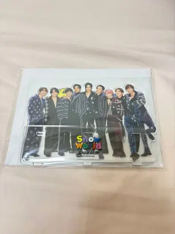 SnowMan SnowWorld 집합 아크릴 스탠드