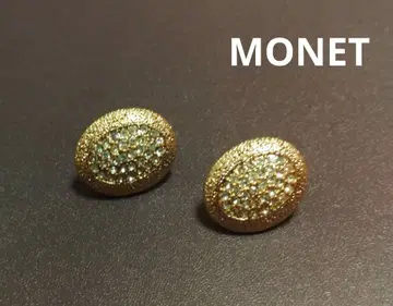 MONET 골드 스톤 장식 귀찌