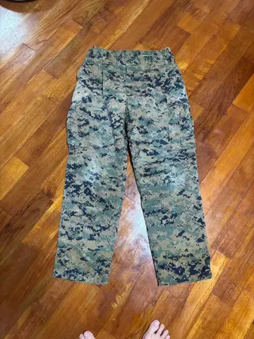 카모플라쥬 카고 팬츠 디지털 카모플라쥬 미군 불하품