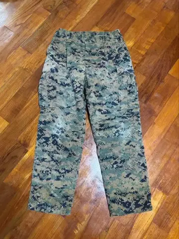 카모플라쥬 카고 팬츠 디지털 카모플라쥬 미군 불하품