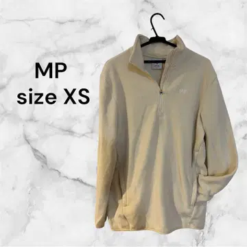 MYPROTEIN 플리스 하프 지퍼 블루종 XS