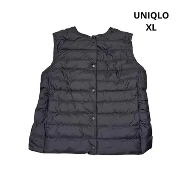 유니클로 울트라 라이트 다운 컴팩트 베스트 2021 모델 XL 블랙