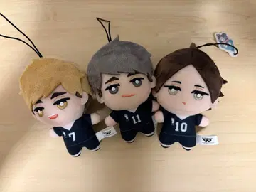 하이큐 산리오 봉제 인형 세트 이나리자키