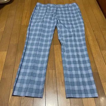 J.Lindeberg 체크 무늬 팬츠 내로우 핏 36/30