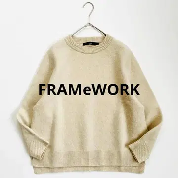 새상품급 프레임워크 FRAMeWORK 래글런 슬리브 와이드 풀오버