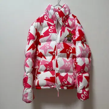 별 모양 패턴 다운 자켓 미국 로컬 브랜드 katpif