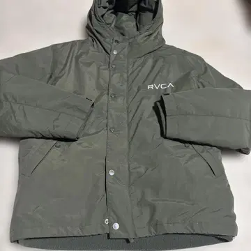 RVCA 다운 자켓 올리브 그린