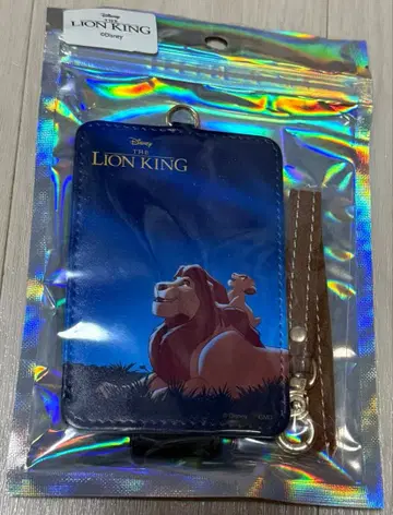 디즈니 라이온킹 패스 케이스 IC 카드 케이스 심바 무파사