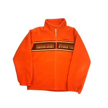 90s~00s piko 플리스 자켓 보더 오렌지 M