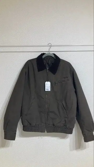 WETTEMPT 설퍼 다이 퀼팅 트윌 블루종