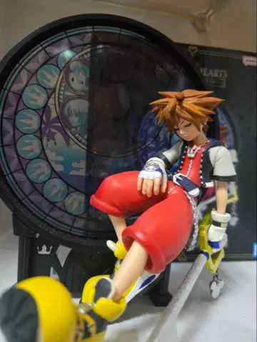 킹덤하츠 제일복권 A상 소라 동상 피규어 상자 없음