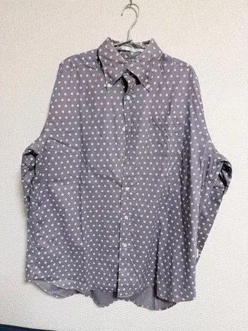 스워거 빈티지 구제 의류 올 패턴 셔츠