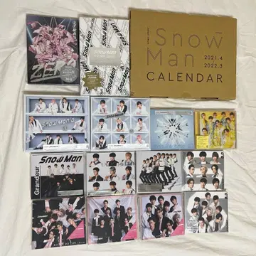 [ 묶음 판매 ] SnowMan CD x 11 / DVD x 2 / 달력